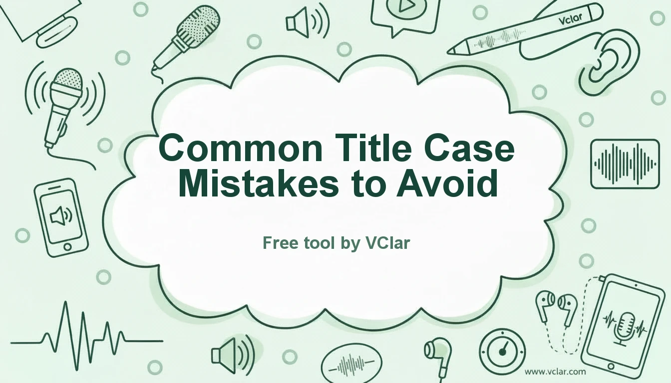 Common title case mistakes to avoid in blog headlines, book titles, YouTube videos, and editorial copy